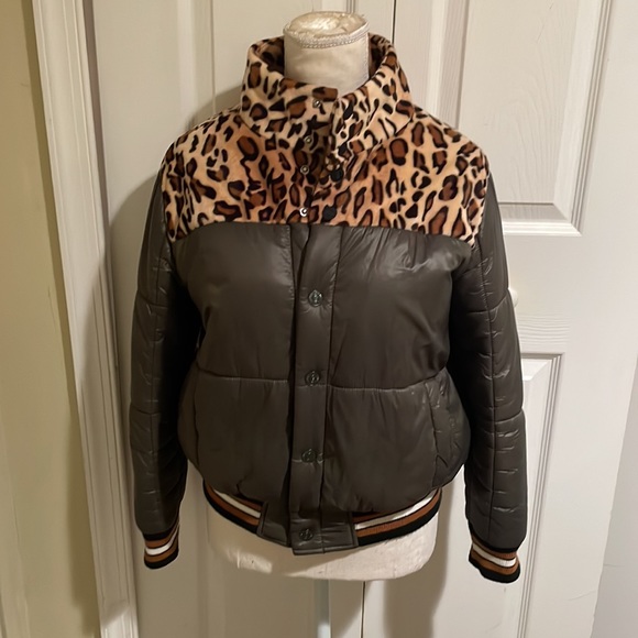 Mother NWT Leopard Puffer - Picture 6 of 16